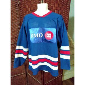 Vintage Bank Of Montreal Hockey Jersey BMO Adult Large